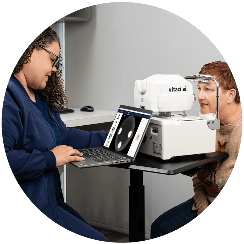 scanning patient